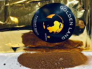 sable et gravier aurifère dans paydirt