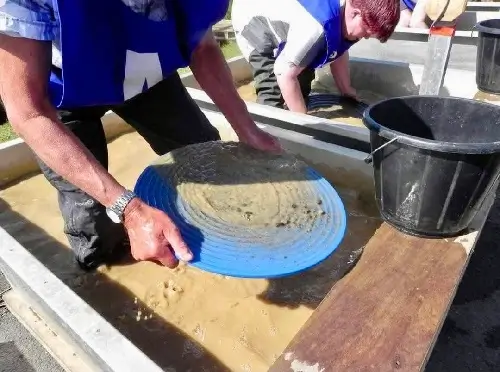 plat de compétition en action