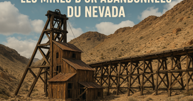 les mines d'or abandonnées du Nevada présentation