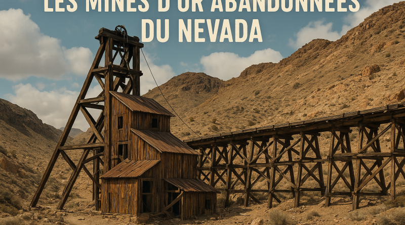 les mines d'or abandonnées du Nevada présentation